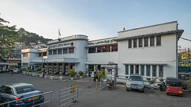 The Kandy Railway Station