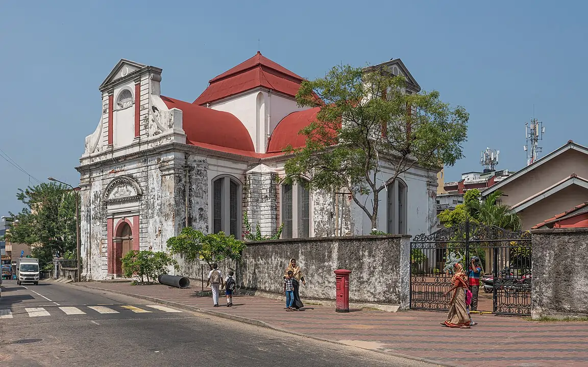 Dutch Reformed Church (Wolvendaal Church) in Colombo, Sri Lanka